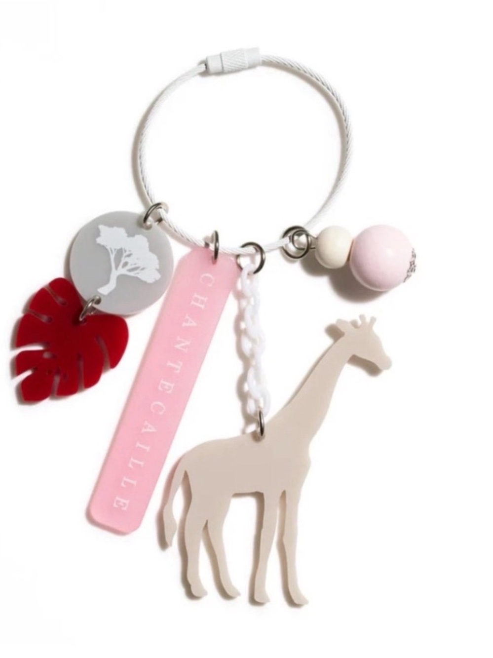 Chantecaille Giraffe Key Chain